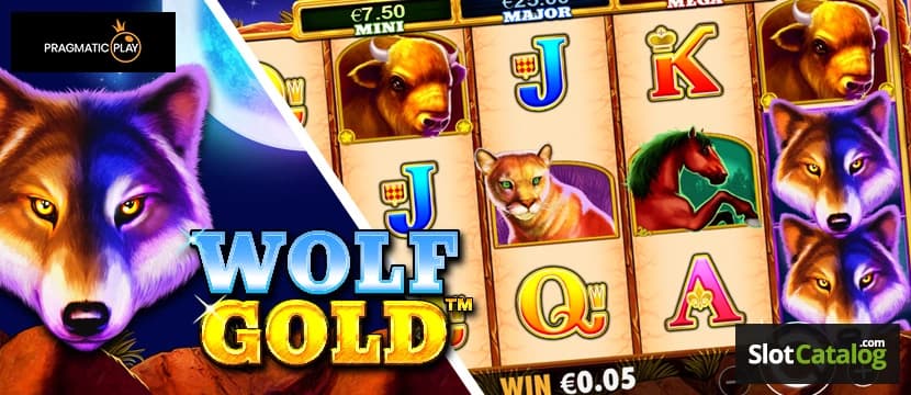 Wolf Gold slot screenshot, Pragmatic Play