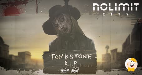 Tombstone R.I.P. Deluxe slot screenshot, Nolimit City